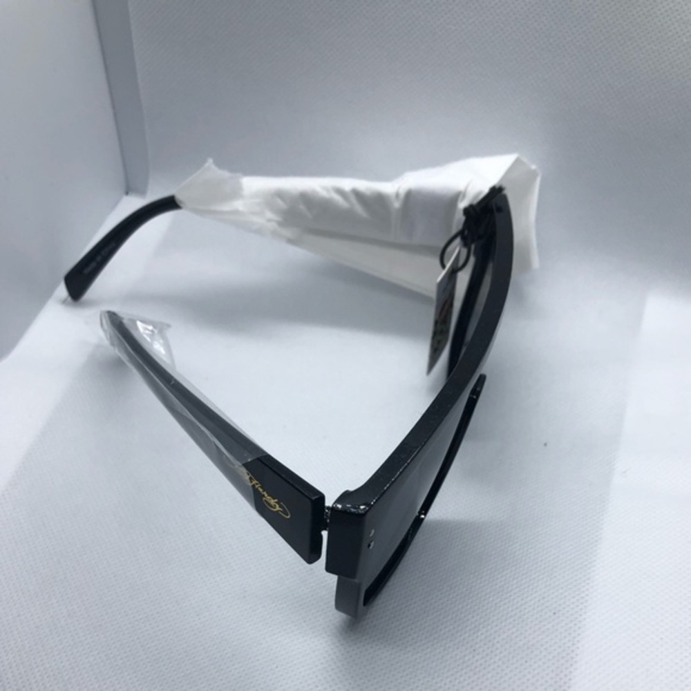 Ed Hardy black acetate frame 100% UV protection love kills slowly sunglasses new - Picture 4 of 4